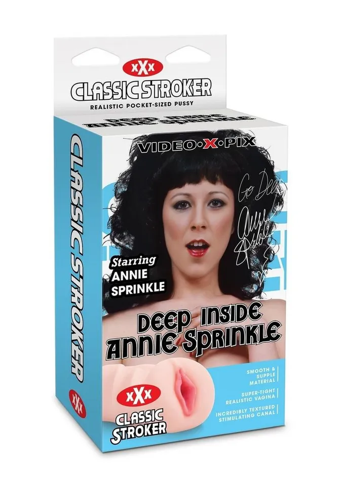 Classic Stroker Male Sex Toys Classic Annie Sprinkle Pussy Stroker