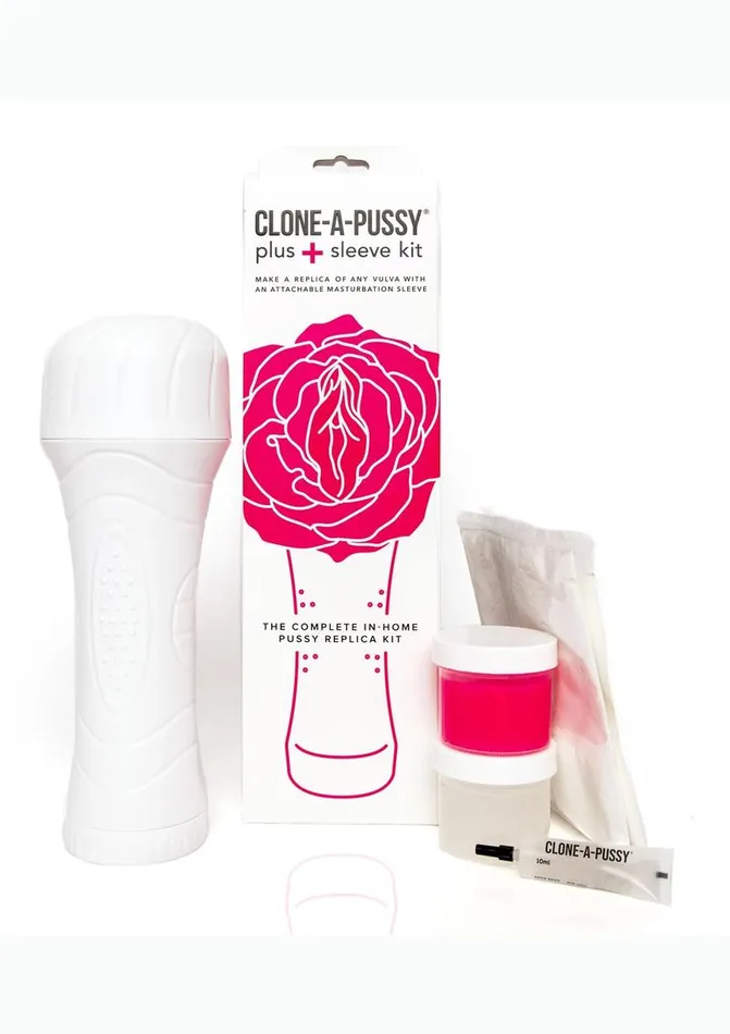 CloneAWilly Male Sex Toys CloneAPussy Plus Sleeve Silicone Vulva Molding Kit with Attachable Sleeve CloneAWilly Male Sex Toys CloneAPussy Plus Sleeve Silicone Vulva Molding Kit with Attachable Sleeve