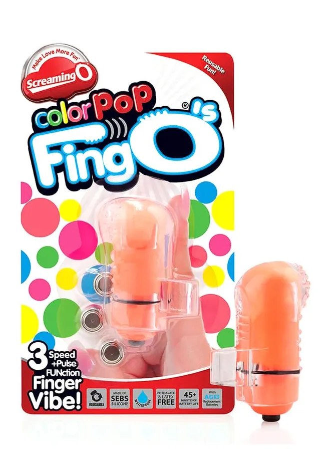 Color Pop Female Sex Toys Colorpop Fing O Finger Vibrator