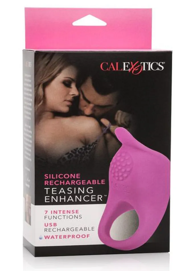 Couples Enhancers Silicone Rechargeable Teasing Enhancer Cockring Waterproof Female Sex Toys Couples Enhancers Silicone Rechargeable Teasing Enhancer Cockring Waterproof Female Sex Toys