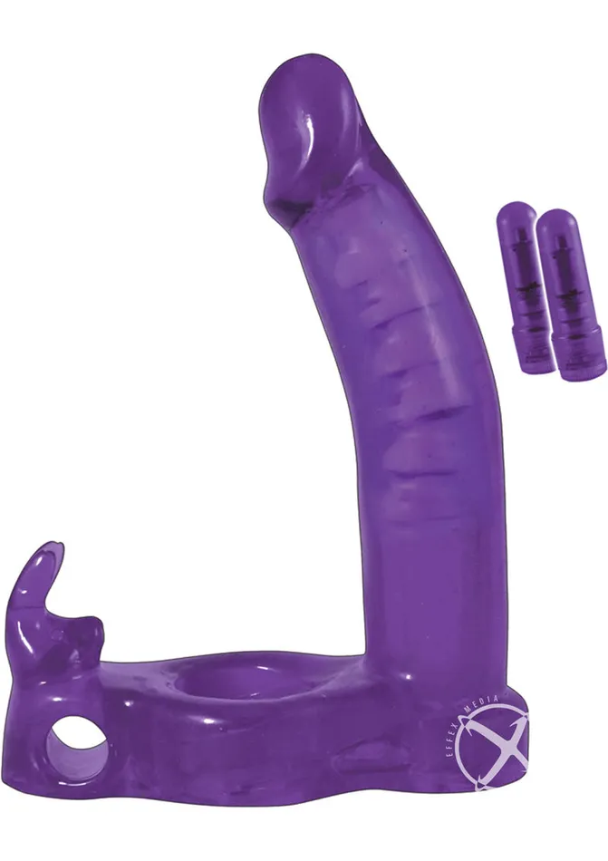 Couples Double Penetrator Double Penetrator Rabbit Vibrating Cock Ring