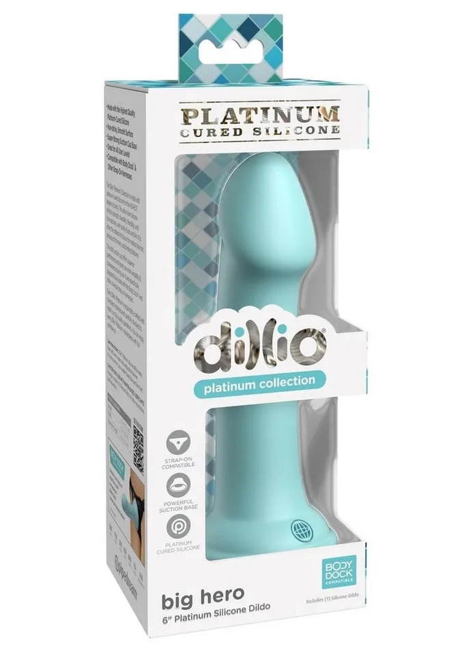 Dildos Dillio Dillio Platinum Big Hero Silicone Dildo