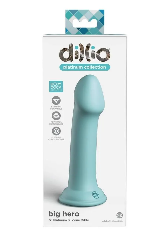 Dildos Dillio Dillio Platinum Big Hero Silicone Dildo