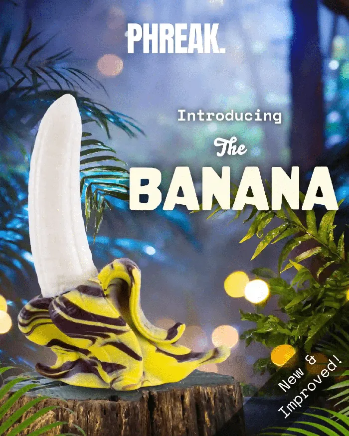 Dildos PhreakClub Banana Novelty Fruit Dildo