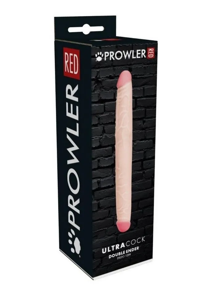 Dildos Prowler Red Prowler Red Ultra Cock Double Dong Flexible Dildo