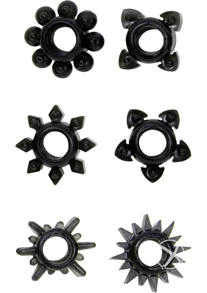 Doc Johnson Male Sex Toys Tower Of Power Cock Rings