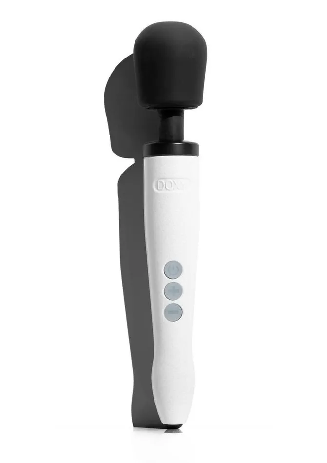 Doxy Female Sex Toys Doxy Die Cast R Wand Rechargeable Vibrating Body Massager Stardust