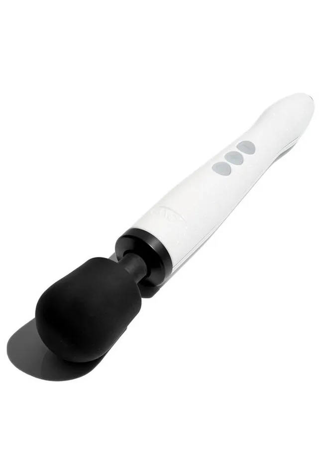 Doxy Female Sex Toys Doxy Die Cast R Wand Rechargeable Vibrating Body Massager Stardust