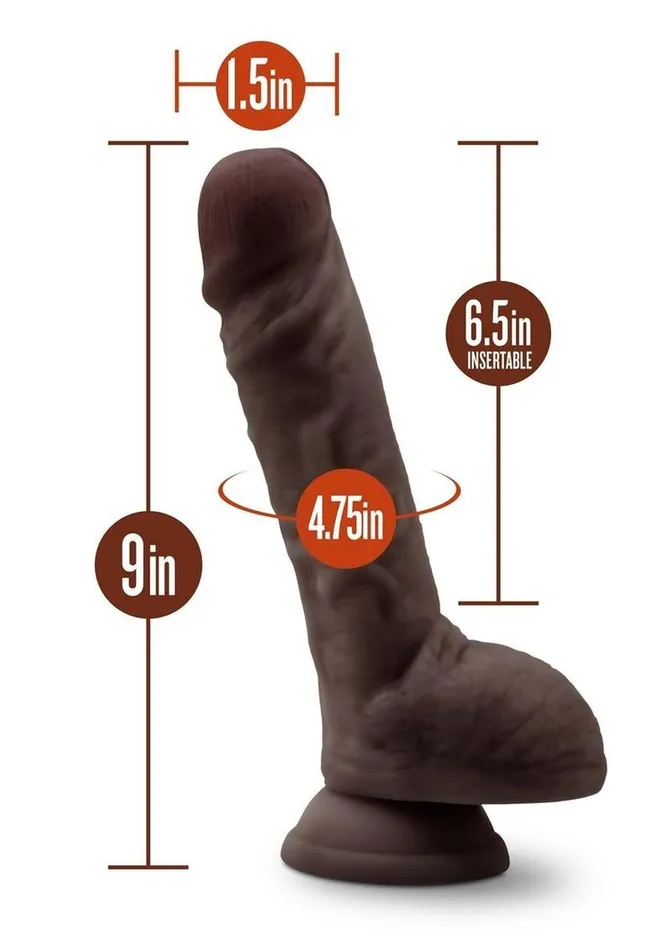 Dr Skin Female Sex Toys Dr Skin Silicone Dr Mason Dildo with Balls and Suction Cup