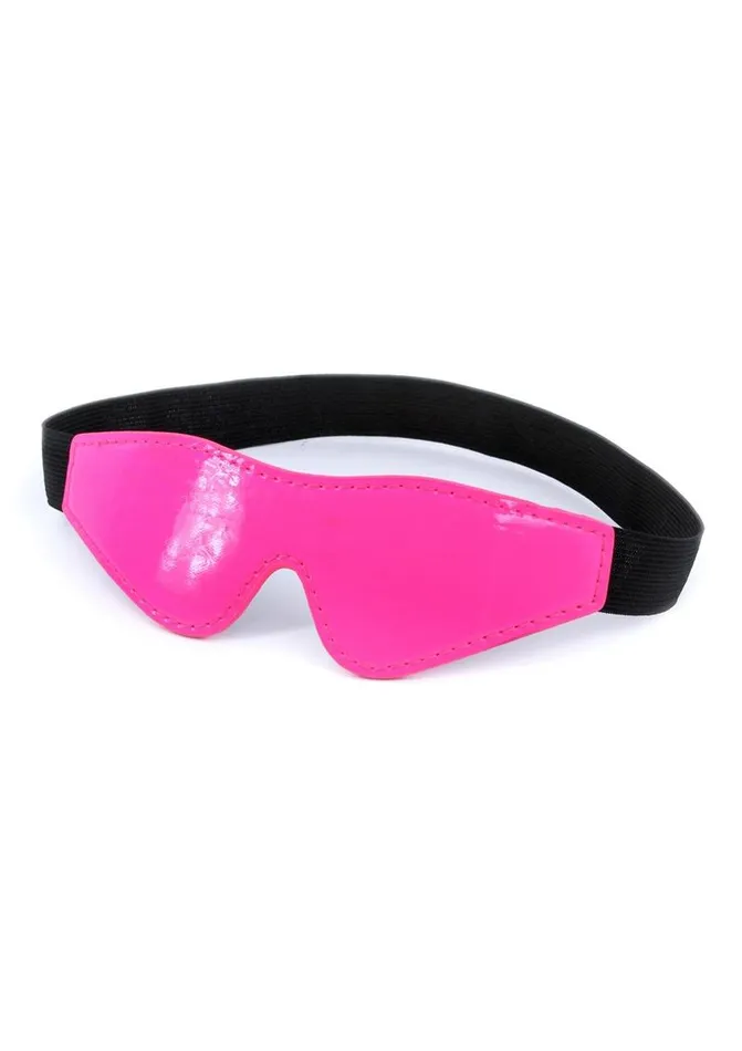 Electra Play Things Couples Electra Play Things Pu Leather Blindfold