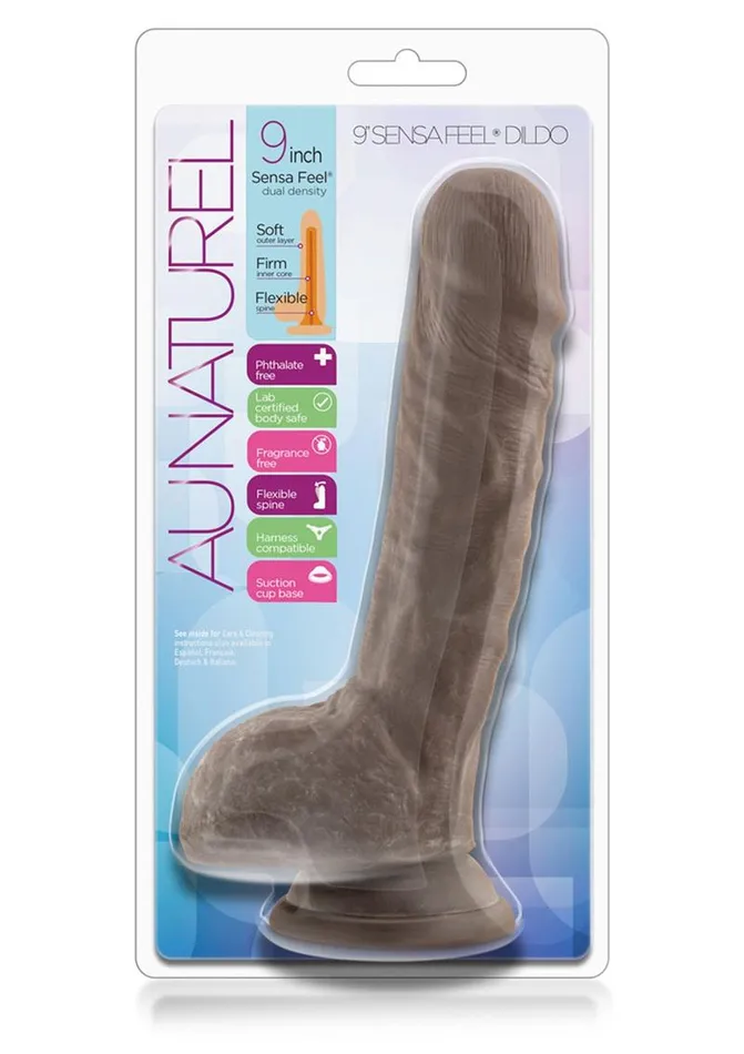 Female Sex Toys Au Naturel Au Naturel Sensa Feel Dildo with Suction Cup