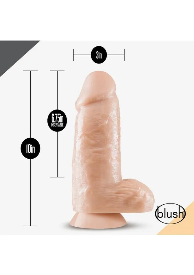 Female Sex Toys Dr Skin Dr Skin Dr Chubbs Dildo with Balls and Suction Cup