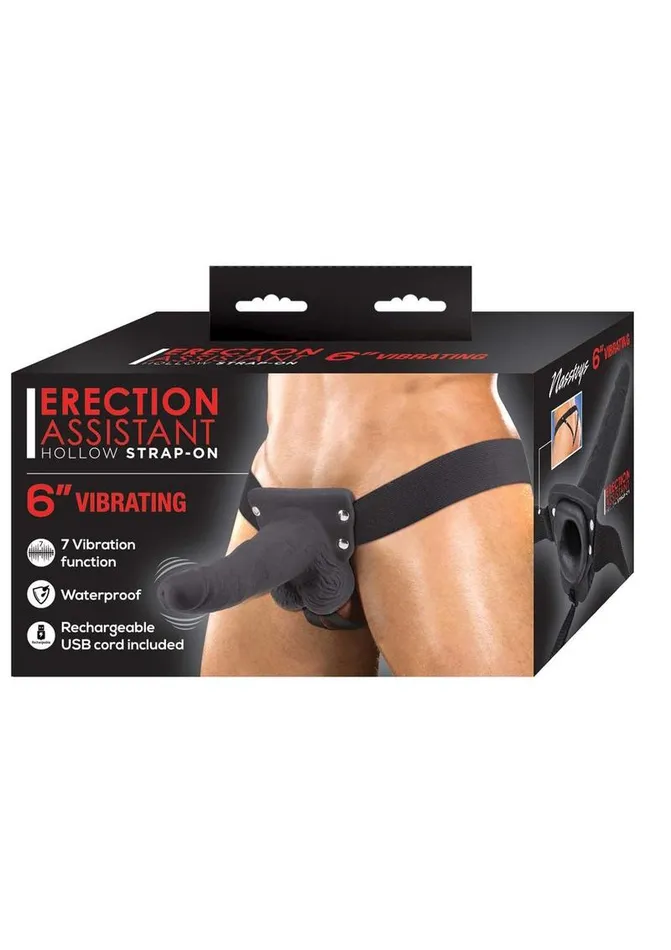 Female Sex Toys Erection Assistant Erection Assistant Hollow Vibrating StrapOn