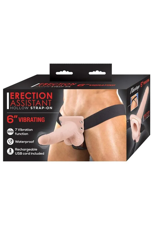 Female Sex Toys Erection Assistant Erection Assistant Hollow Vibrating StrapOn