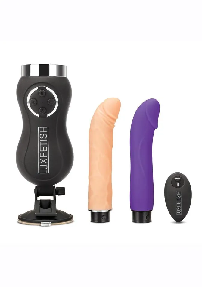 Female Sex Toys Lux Fetish Thrusting Rechargeable Compact Sex Machine with Remote Control Lux Fetish Female Sex Toys Lux Fetish Thrusting Rechargeable Compact Sex Machine with Remote Control Lux Fetish