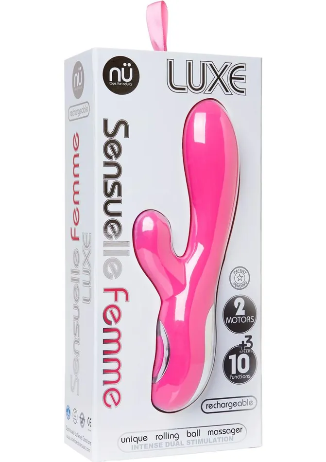 Female Sex Toys Nu Sensuelle Femme Luxe Rechargeable Silicone Rabbit Vibrator Nu Sensuelle Female Sex Toys Nu Sensuelle Femme Luxe Rechargeable Silicone Rabbit Vibrator Nu Sensuelle