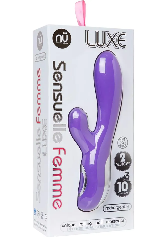 Female Sex Toys Nu Sensuelle Femme Luxe Rechargeable Silicone Rabbit Vibrator Nu Sensuelle Female Sex Toys Nu Sensuelle Femme Luxe Rechargeable Silicone Rabbit Vibrator Nu Sensuelle