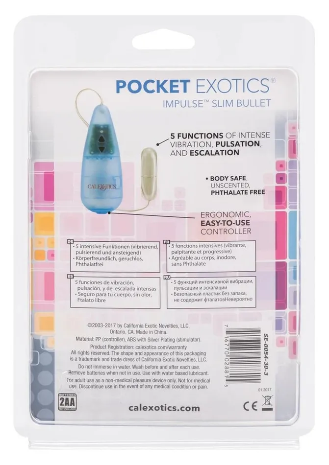 Female Sex Toys Pocket Exotics Impulse Slim Silver Bullet Pocket Exotics Female Sex Toys Pocket Exotics Impulse Slim Silver Bullet Pocket Exotics