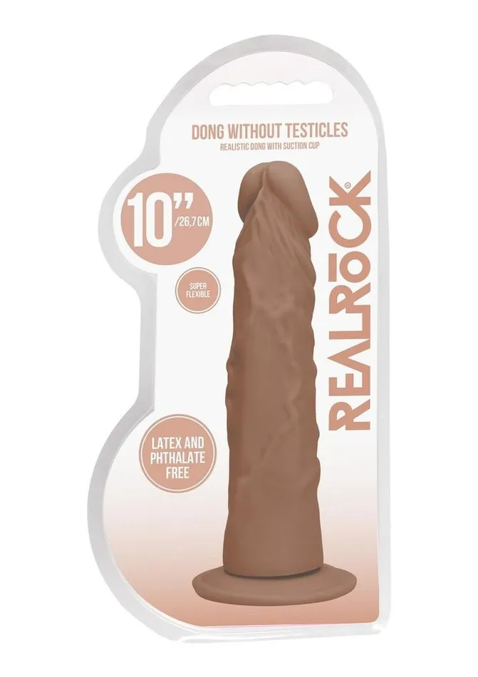 Female Sex Toys Realrock Skin Realistic Dildo Without Balls Real Rock