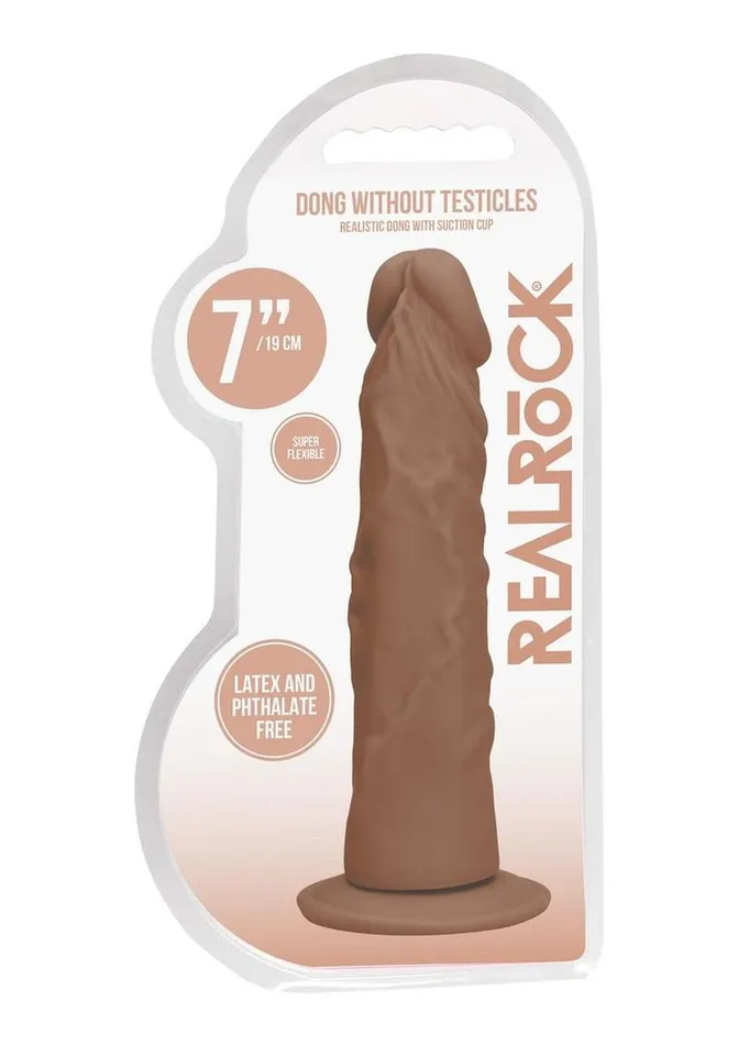 Female Sex Toys Realrock Skin Realistic Dildo Without Balls Real Rock
