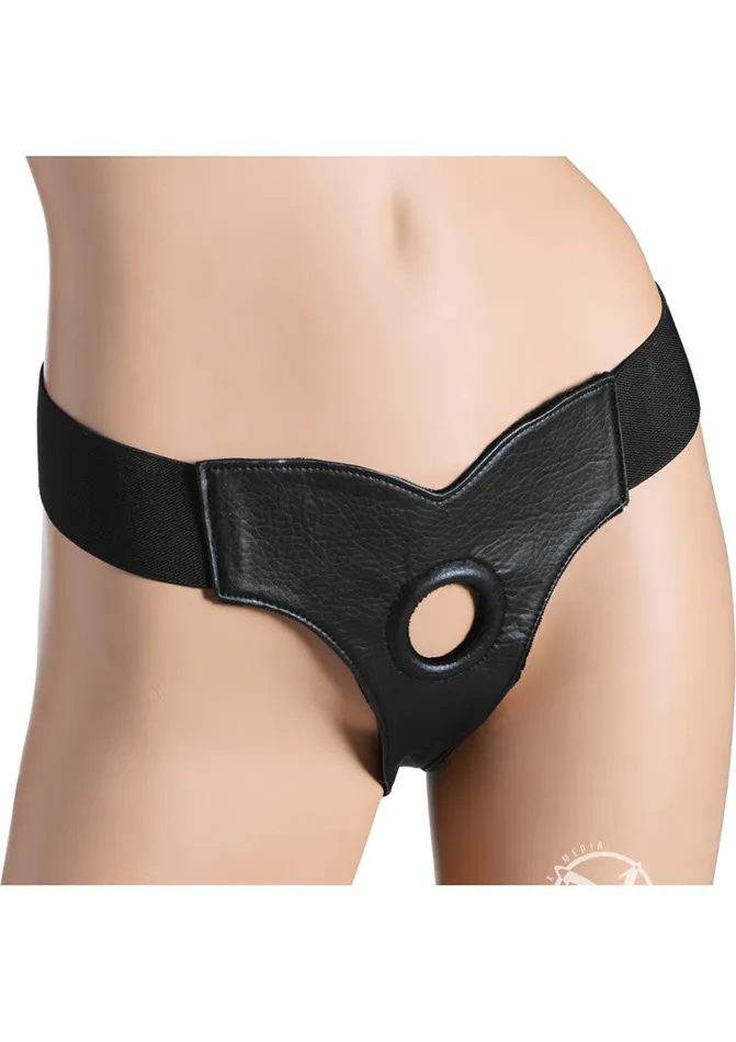 Female Sex Toys Strap U Bella VelvetLined Elastic StrapOn Harness STRAP U