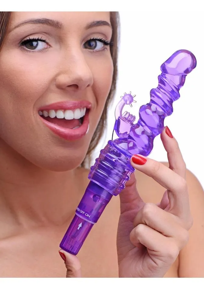 Female Sex Toys Trinity Vibes Trinity Vibes Royal Rocket Ribbed Rabbit Vibrator Female Sex Toys Trinity Vibes Trinity Vibes Royal Rocket Ribbed Rabbit Vibrator