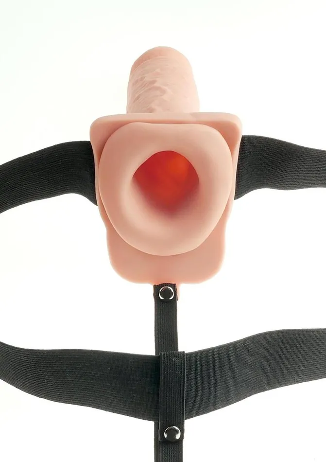 Fetish Fantasy Series Female Sex Toys Fetish Fantasy Series Hollow Rechargeable StrapOn Dildo with Balls and Harness Fetish Fantasy Series Female Sex Toys Fetish Fantasy Series Hollow Rechargeable StrapOn Dildo with Balls and Harness