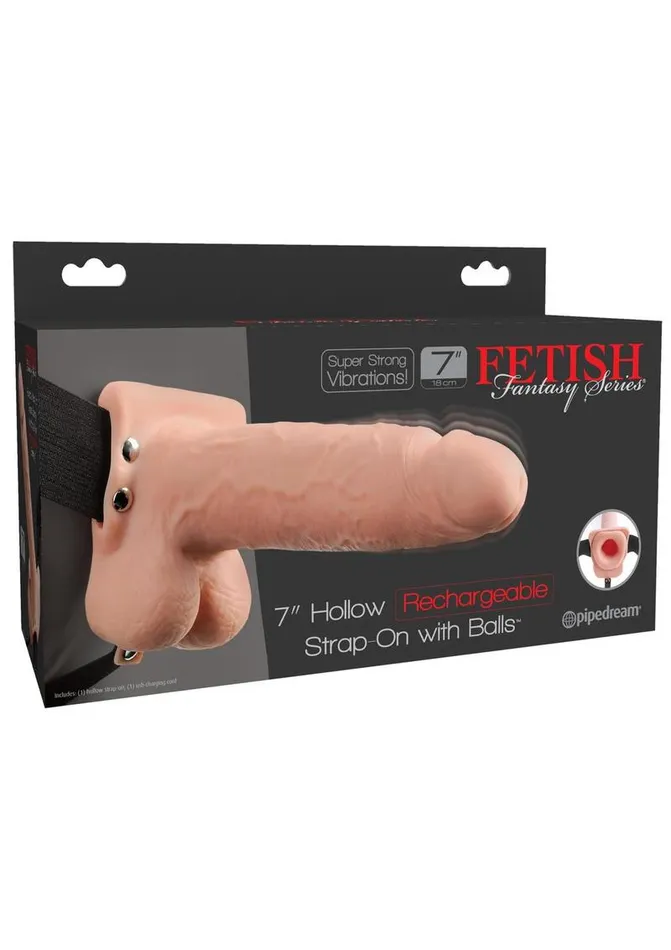 Fetish Fantasy Series Female Sex Toys Fetish Fantasy Series Hollow Rechargeable StrapOn Dildo with Balls and Harness Fetish Fantasy Series Female Sex Toys Fetish Fantasy Series Hollow Rechargeable StrapOn Dildo with Balls and Harness