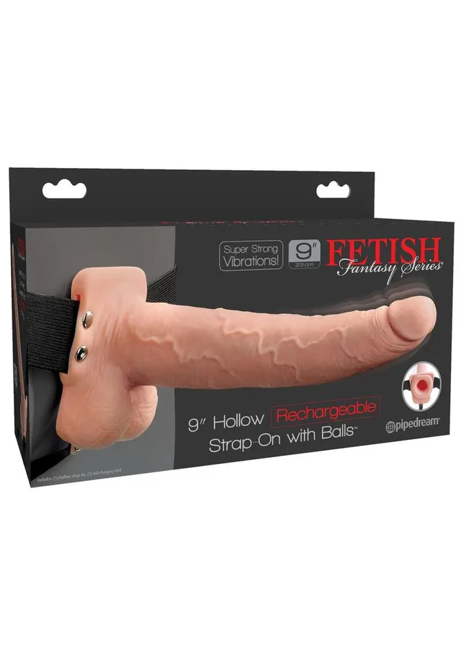 Fetish Fantasy Series Female Sex Toys Fetish Fantasy Series Hollow Rechargeable StrapOn Dildo with Balls and Harness Fetish Fantasy Series Female Sex Toys Fetish Fantasy Series Hollow Rechargeable StrapOn Dildo with Balls and Harness