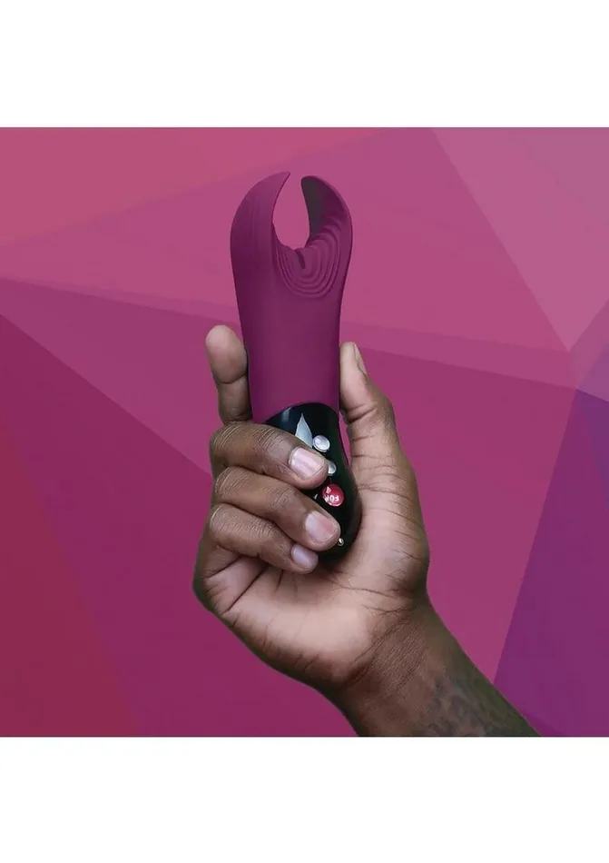 Fun Factory Manta Silicone Vibrating Sleeve Garnet Male Sex Toys Fun Factory Manta Silicone Vibrating Sleeve Garnet Male Sex Toys