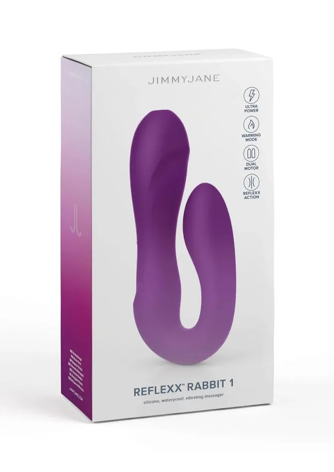 Jimmyjane Female Sex Toys Jimmyjane Reflexx Rabbit 1 Rechargeable Silicone Vibrator