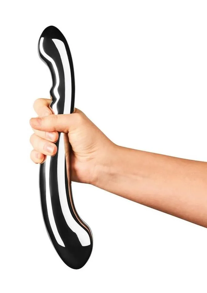 Le Wand Dildos Le Wand Contour Dual End Dildo Stainless Le Wand Dildos Le Wand Contour Dual End Dildo Stainless