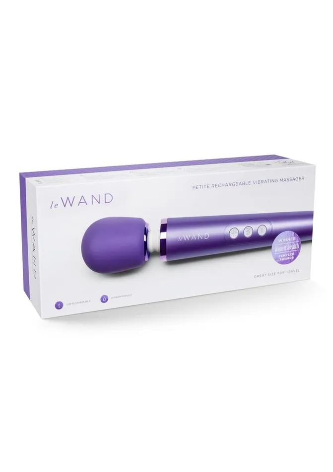 Le Wand Petite Rechargeable Silicone Vibrating Massager Le Wand Female Sex Toys