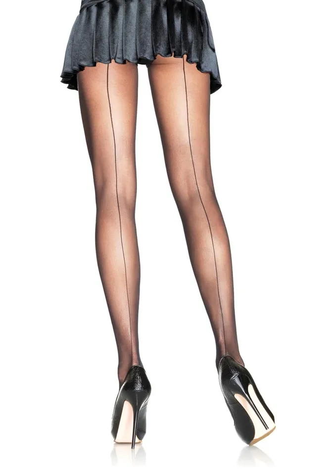 Leg Avenue Hosiery Leg Avenue Backseam Sheer Pantyhose
