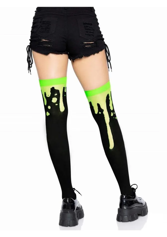 Leg Avenue Splatter Thigh Highs Leg Avenue Vibrators