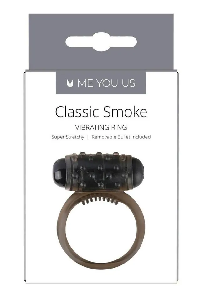 Linx Classic Smoke Vibrating Cock Ring Me You Us Couples