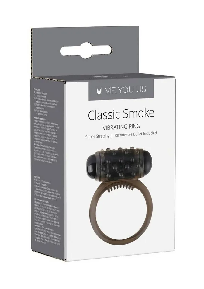 Linx Classic Smoke Vibrating Cock Ring Me You Us Couples