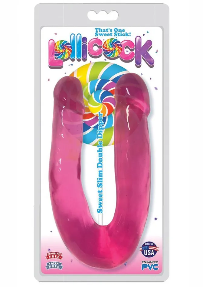 Lollicock Dildos Lollicock Sweet Slim Double Dipper Double Dildo