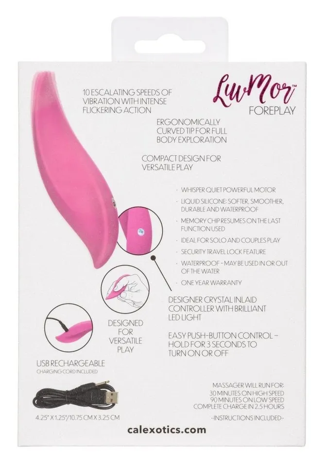 LuvMor Female Sex Toys Luvmor Foreplay Rechargeable Silicone Vibrator