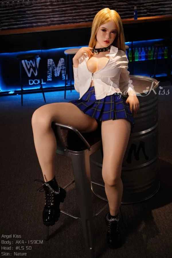 Male Sex Toys 159cm5ft3 Fcup Silicone Sex Doll LS50 Angelkiss Doll