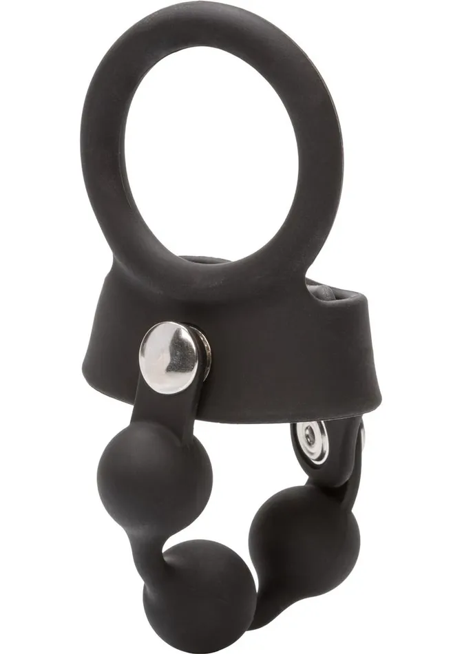 Male Sex Toys Rings Silicone Weighted Ball Spreader Cock Ring