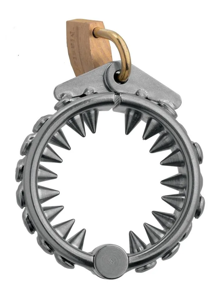 Master Series Impaler Locking CBT Ring with Spikes Master Series Male Sex Toys