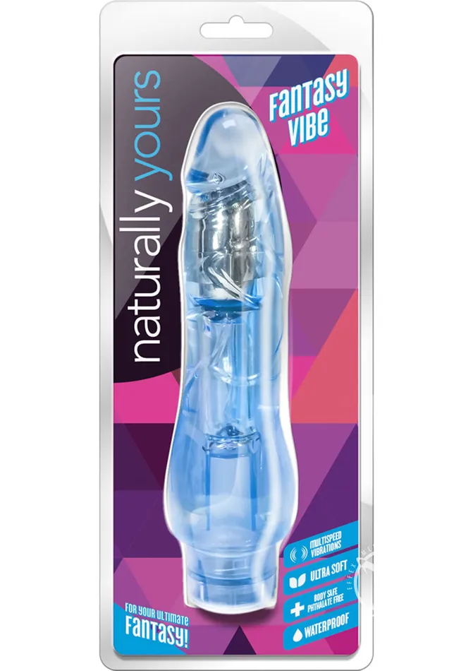 Naturally Yours Fantasy Vibrating Dildo Naturally Yours Female Sex Toys