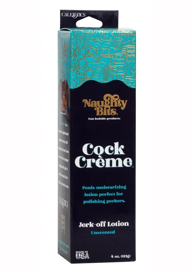 Naughty Bits Cock Crme Water Based JerkOff Lotion Naughty Bits Dildos