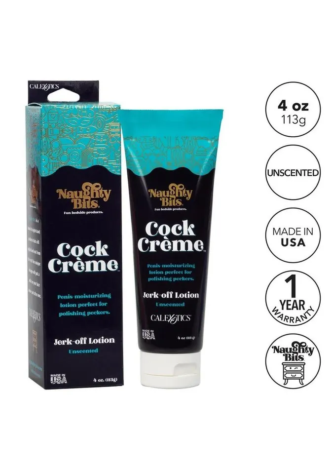 Naughty Bits Cock Crme Water Based JerkOff Lotion Naughty Bits Dildos