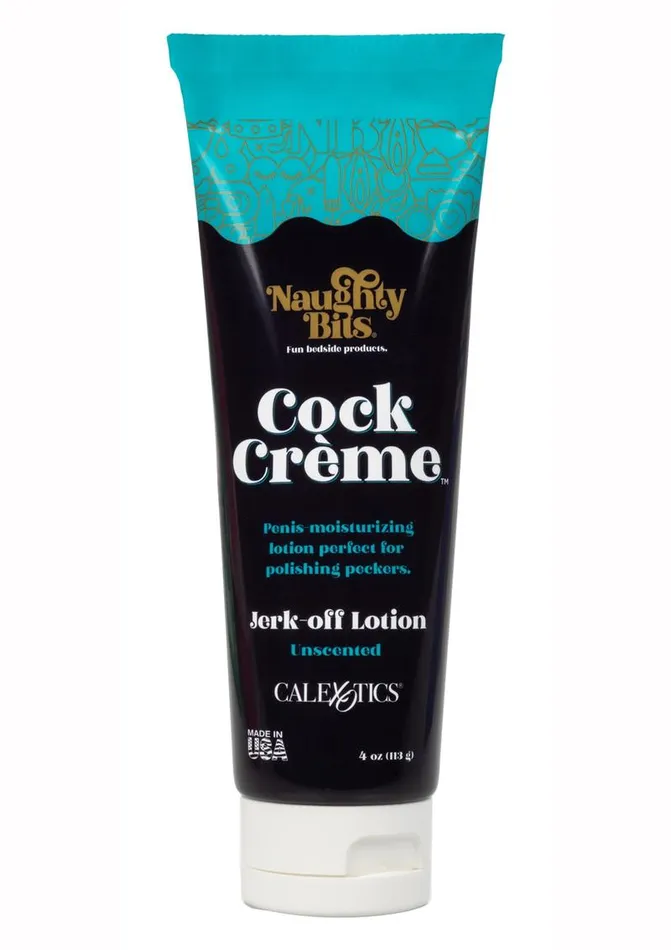 Naughty Bits Cock Crme Water Based JerkOff Lotion Naughty Bits Dildos
