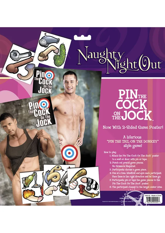 Naughty Night Out Pin The Cock On The Jock Naughty Night Out Female Sex Toys Naughty Night Out Pin The Cock On The Jock Naughty Night Out Female Sex Toys