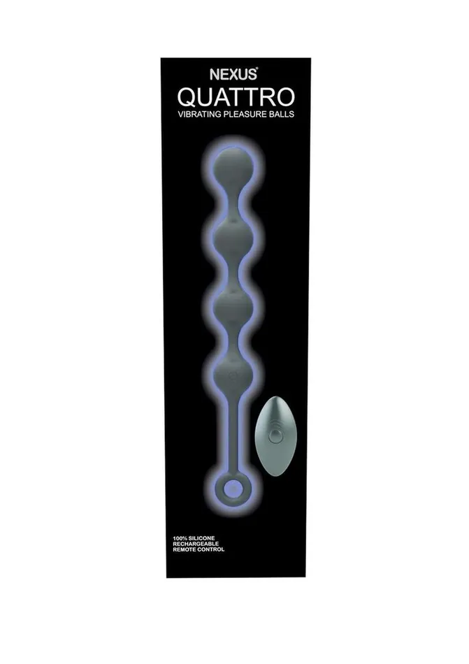 Nexus Quattro Silicone Rechargeable Vibrating Pleasure Beads Nexus Female Sex Toys Nexus Quattro Silicone Rechargeable Vibrating Pleasure Beads Nexus Female Sex Toys