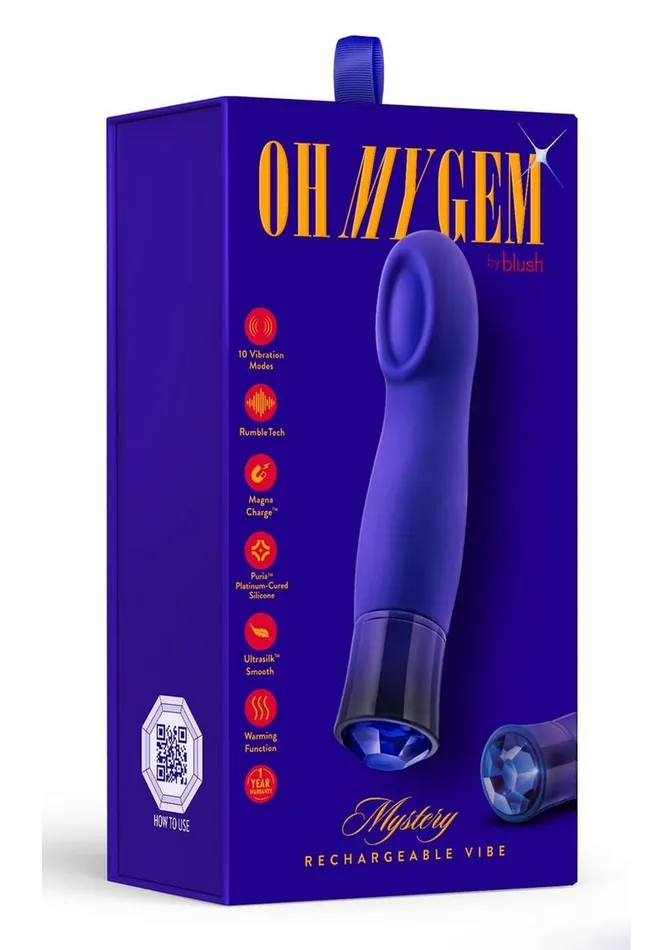 Oh My Gem Female Sex Toys Oh My Gem Mystery Rechargeable Silicone GSpot Vibrator