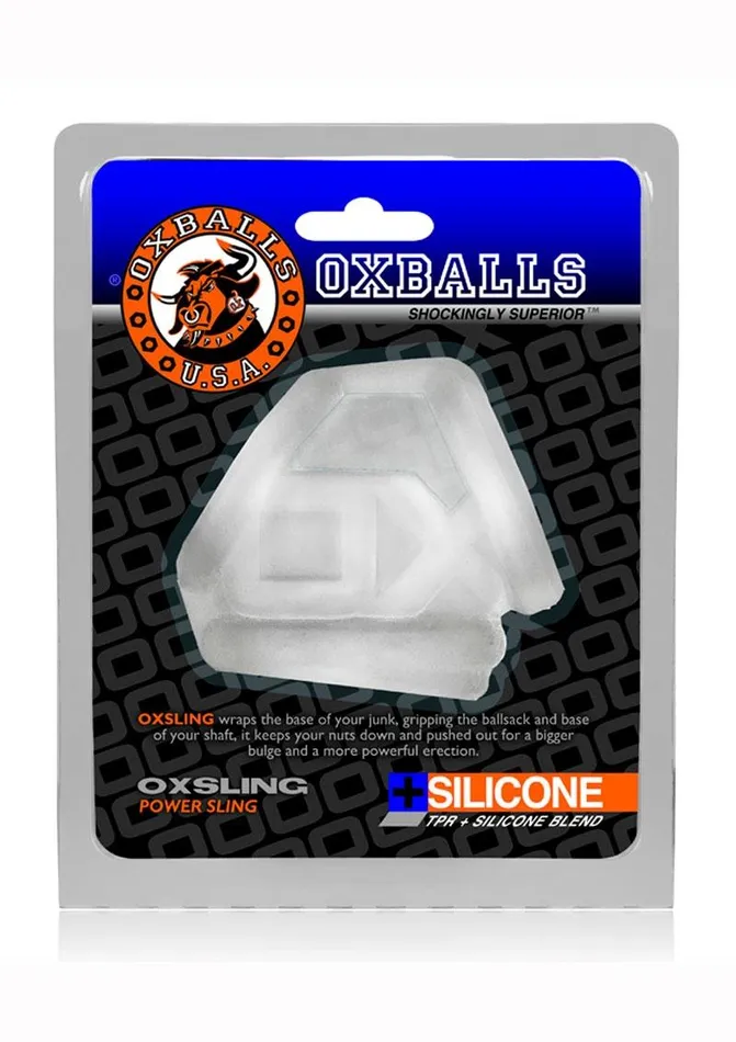 Oxballs Oxsling Silicone Blend Power Sling Oxballs Male Sex Toys Oxballs Oxsling Silicone Blend Power Sling Oxballs Male Sex Toys